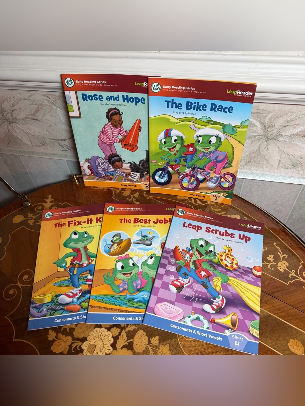 Lot of 5 Leapfrog Leap Reader Books Bundle